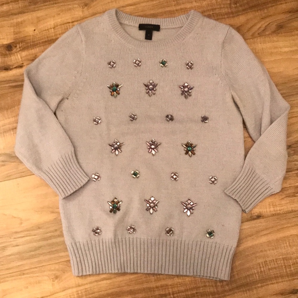 Embellished sweater